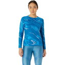 【最大2000円割引クーポン!枚数限定11/6 09:59まで】アシックス asics ウイメンズグラフィックUVケア長袖シャツ ランニング ロングTシャツ レディース 2012C782-403