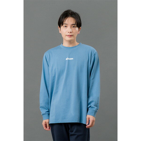 樂天商城 - ミカサ MIKASA マルチスポーツ 長袖Tシャツ ブルー ユニセックス 2601-BL