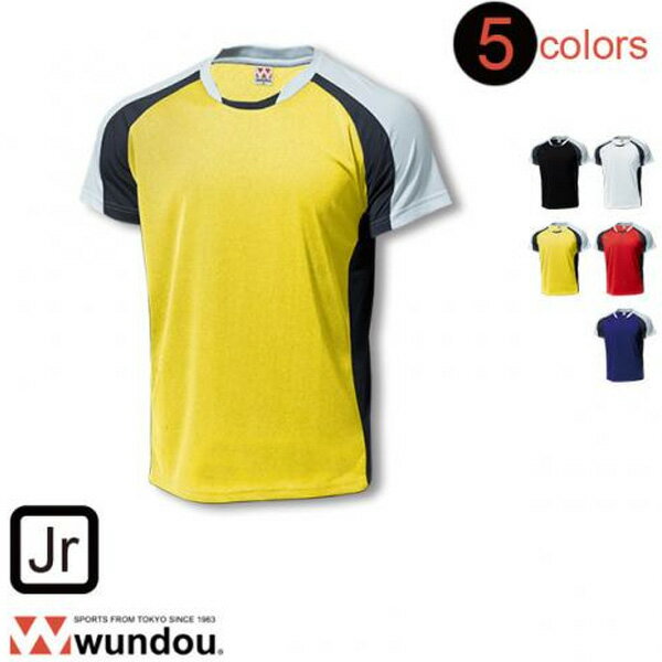 ウンドウ wundou バドミントンシャツ バドミントン p3610-junior キッズ・ジュニア ラフィートスポーツ
