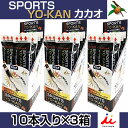 スポーツようかん カカオ 井村屋 エネルギーチャージ YK-11148 10本入り×3箱 スポーツ時の低血糖状態ハンガーノックを防ぐ あす楽即納