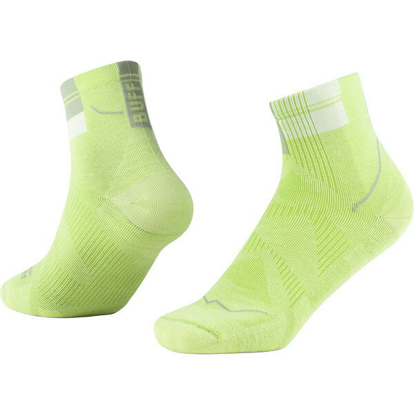 Buff バフ COOLNET QUARTER SOCKS CQ LIME S アウトドア ソックス 靴下 604965 604972 604989 604996
