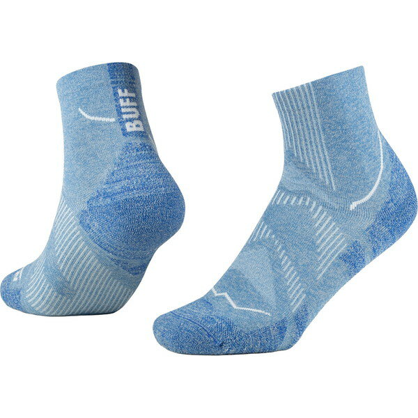 Buff バフ DRYFLX QUARTER SOCKS DQ WASHED BLUE S アウトドア ソックス 靴下 605603 605610 605627