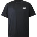 ニューバランス new balance トレーニングショートスリーブシャツ AMT45401-BK 半袖 サッカー ランニングドライ 速乾 通気 メンズ