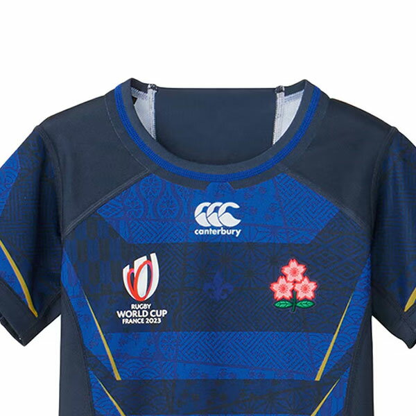 カンタベリー canterbury ラグビー日本代表 キッズ レプリカオルタネイトジャージ...