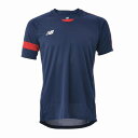 ニューバランス new balance ゲームシャツ メンズ JMTF0488-NRD ネイビー レッド ラフィートスポーツ