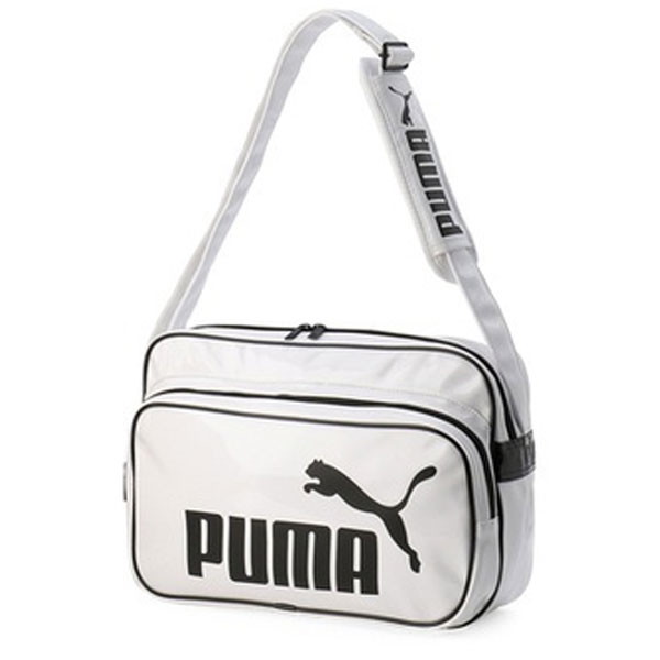 PUMA プーマ トレーニング PU ショルダー M マルチスポーツ バッグ 079427-02 エナメルバッグ「P」