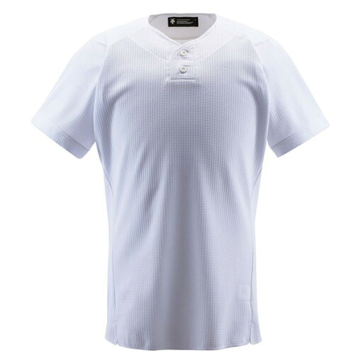 デサント DESCENTE ユニフォームシャツ ハーフボタンシャツ DB1012 SWHT Sホワイト メンズ「P」 ラフィートスポーツ デサント DESCENTE ユニフォームシャツ ハーフボタンシャツ DB1012 SWHT Sホワイト メンズ「P」 ラフィートスポーツ
