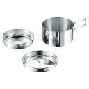 【最大2000円割引クーポン!枚数限定5/6 09:59まで】CAPTAINSTAG キャプテンスタッグ キャンピング食器3点セット箱ナシ M−7540 M75...