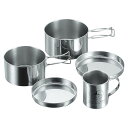 【最大2000円割引クーポン!枚数限定5/6 09:59まで】CAPTAINSTAG キャプテンスタッグ キャンピングステンレス食器マグカップセット M8578...