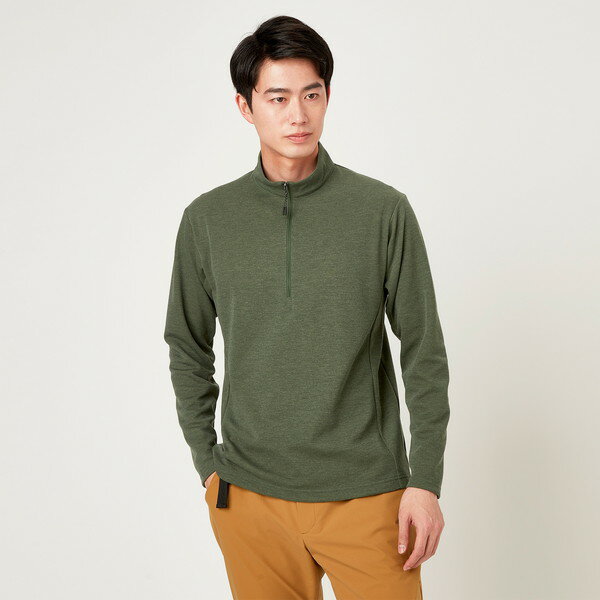 MIZUNO ミズノ ブレスサーモインナージップネックシャツ