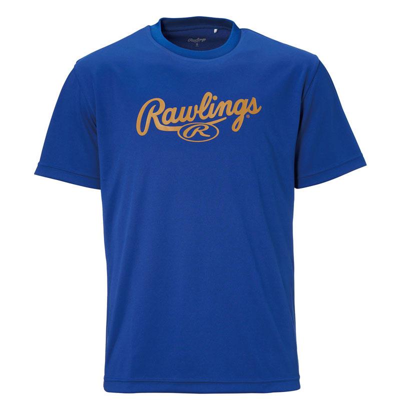 Rawling ローリングス 野球 ベースボール Tシャツ スクリプト ロゴTシャツ AST13F05-RY/GKA
