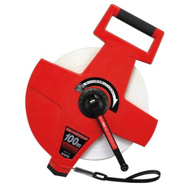 ○材質：ケース：ABS樹脂、テープ：グラスファイバー ○サイズ：長さ42.5cm×幅32.4cm×厚さ4.5cm ○自重：1.45kg ○テープサイズ：幅12mm×厚さ0.48mm（両面目盛付） ○巻取り4倍速 【生産国】 日本製【02921000000000000】【03001341200000000】