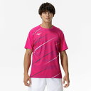 【最大2000円割引クーポン!枚数限定5/6 09:59まで】ミズノ MIZUNO ゲームシャツ ラケットスポーツ 半袖 メンズ 62JAC02566 ラフィー...