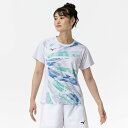 【最大2000円割引クーポン!枚数限定5/6 09:59まで】ミズノ MIZUNO ゲームシャツ ラケットスポーツ 半袖 メンズ 62JAC22801 ラフィー...