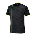 【最大2000円割引クーポン!枚数限定5/6 09:59まで】ミズノ MIZUNO ゲームシャツ ラケットスポーツ 半袖 メンズ 62JAC42609 ラフィー...