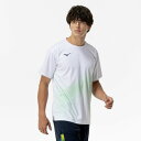 ミズノ MIZUNO ゲームシャツ ラケットスポーツ 半袖 メンズ 62JAC00101 ラフィートスポーツ