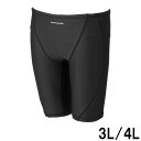 【最大2000円割引クーポン!枚数限定5/6 09:59まで】フットマーク FOOTMARK すまいるスイム 男子用ロングトランクス ブラック 3L 4L 水泳...