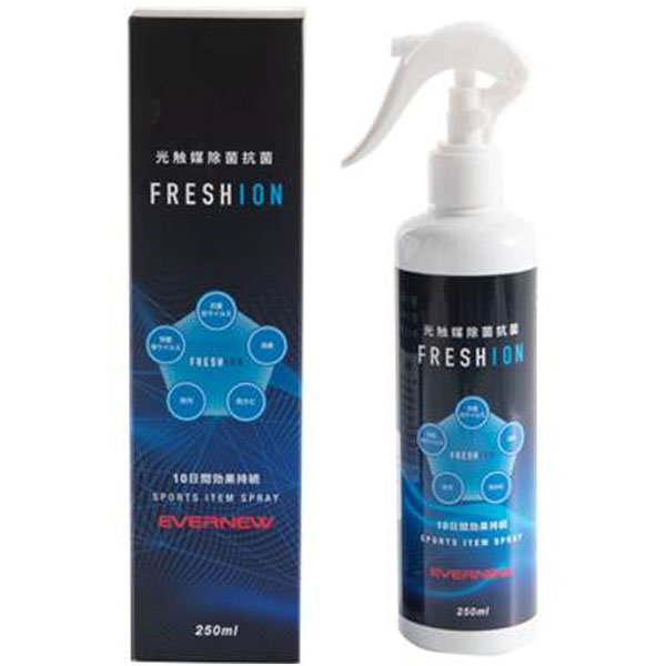 エバニュー Evernew スポーツ用品や身の回りの除菌に EKK401 光触媒スプレー FRESHION ウイルス対策 抗菌 防菌 ラフィートスポーツ