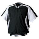 【ポイント最大28倍!スーパーSALE限定6/11まで】ZETT ゼット 半袖Vネックジャンパー 野球・ソフトボール ウインドウェア BOV300H-1911 ...