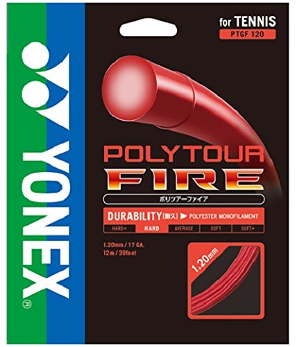【最大2000円割引クーポン！枚数限定12/6 09:59まで】ヨネックス YONEX ポリツアーファイア120 PTGF120-001 ラフィートスポーツ
