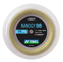 【最大2000円割引クーポン!枚数限定5/6 09:59まで】ヨネックス YONEX ナノジー98 200M NBG98-2-528 ラフィートスポーツ
