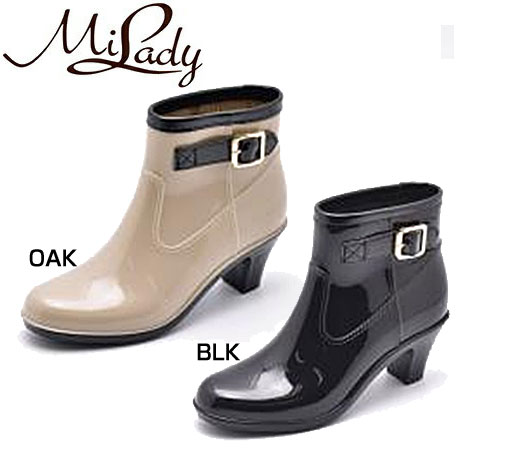 ミレディ MILADY ミレディ― ショートレインブーツ長靴 ML450 RO レディース