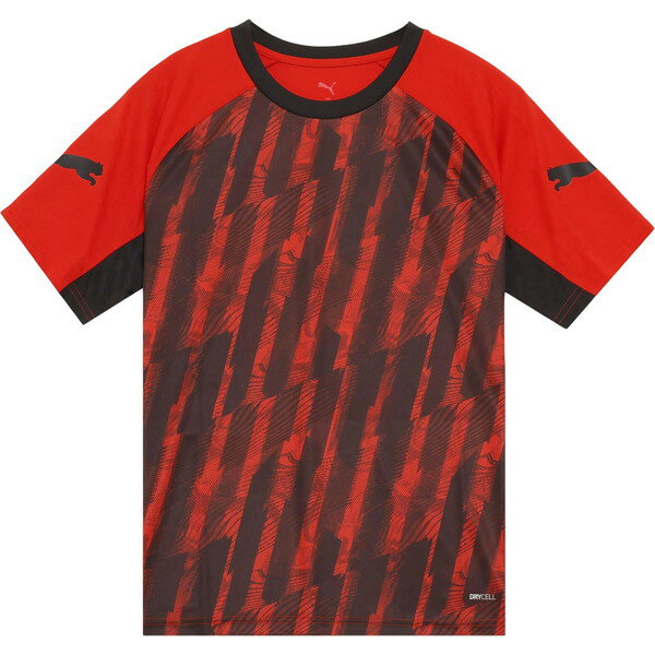 乐天商城 - PUMA プーマ INDIVILIGA グラフィック SSシャツ サッカー 半袖Tシャツ メンズ 660968-01
