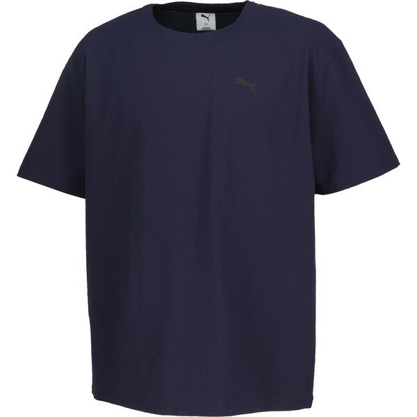 乐天商城 - PUMA プーマ ESS ELEVATED ウーブン SS クルー マルチスポーツ 半袖Tシャツ メンズ 693745-16