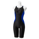 Speedo（スピード）FLEXαフレックスアルファセミオープンバックニースキン（レディース／競泳水着／All in One） SCW12001F-RB