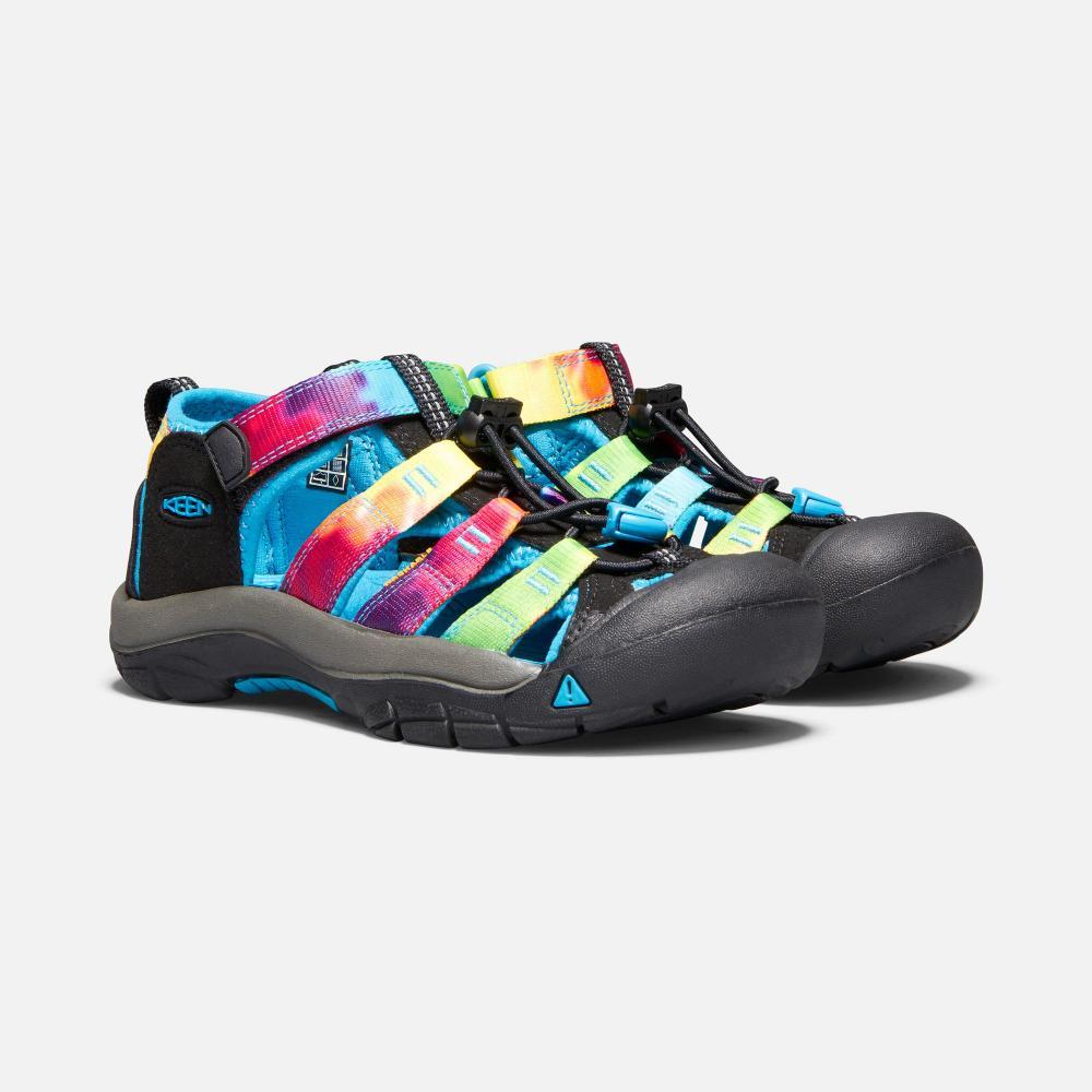 楽天Lafitte （ラフィート）スポーツキーン KEEN ニューポート NEWPORT H2 Y-RAINBOW TIE DYE 1018441 ジュニア YOUTH