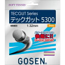 GOSEN ゴーセン テックガット テックガット 5300 ナチュラル テニス ガット SS603NA「--RS2403」「RS2406」 ラフィートスポーツ