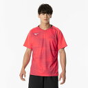 MIZUNO ミズノ ゲームシャツ ラケットスポーツ ユニセックス ゲームウエア メンズ 62JAB00363 ラフィートスポーツ