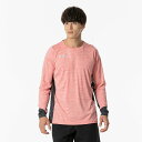 返品交換不可 大特価 MIZUNO ミズノ プラクティスシャツ 長袖/ラケットスポーツ ユニセックス Tシャツ/ポロシャツ メンズ 62JAB01564