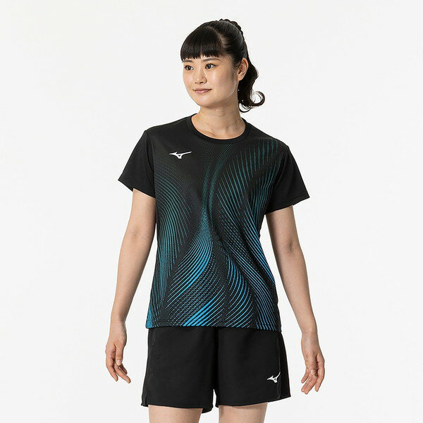 MIZUNO ミズノ ゲームシャツ ラケットスポーツ ウィメンズ ゲームウエア 62JAB22009 ラフィートスポーツ