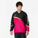 MIZUNO ミズノ ウィンドブレーカーシャツ 総裏メッシュ/ラケットスポーツ ユニセックス ウィンドブレーカー メンズ 62MEA50497 ラフィートスポーツ(4)