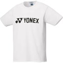 【最大2000円割引クーポン!枚数限定5/6 09:59まで】Yonex ヨネックス ユニセックス ドライTシャツ テニス Tシャツ 16501-011 ラフィ...