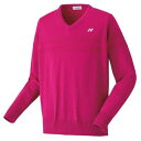 【最大2000円割引クーポン!枚数限定5/6 09:59まで】Yonex ヨネックス ユニセックス セーター テニス セーター・ベスト 30075-712 ラフ...