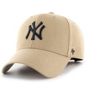 返品交換不可訳あり大特価 47brand フォーティーセブン エムブイピー ニューヨーク・ヤンキース カーキ 14751289 キャップ 帽子 即納