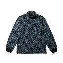 ニューエラ NEW ERA ゴルフ 長袖 ハイカラー パフォーマンス Tシャツ All Over ブラック 14326417 ラフィートスポーツ
