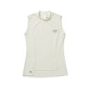 【ポイント最大32倍!スーパーSALE限定6/11まで】ニューエラ NEW ERA Womens ノースリーブ ミッドネック Tシャツ ホワイト ゴルフ 14391455(4)