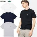 大特価!LACOSTE(ラコステ) ウェア レギュラーフィット クロコエンブレムクルーネックポケットTシャツ メンズ 半袖
