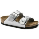 ビルケンシュトック（BIRKENSTOCK） サンダル ARIZONA(シルバー) GK555133 ナロー キッズ・ジュニア