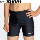 返品交換不可 在庫一掃セール ナイキ NIKE フットマーク ボーイズミドルスパッツ 水着 キッズ ジュニア プール 水泳 スイミング 1991101-009
