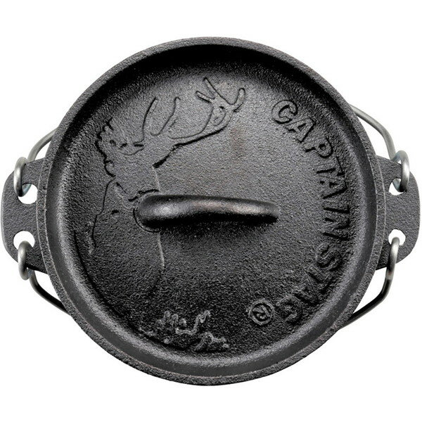 CAPTAIN STAG キャプテンスタッグ ダッチオーブン14cm UG-3060 アウトドア アクセ...