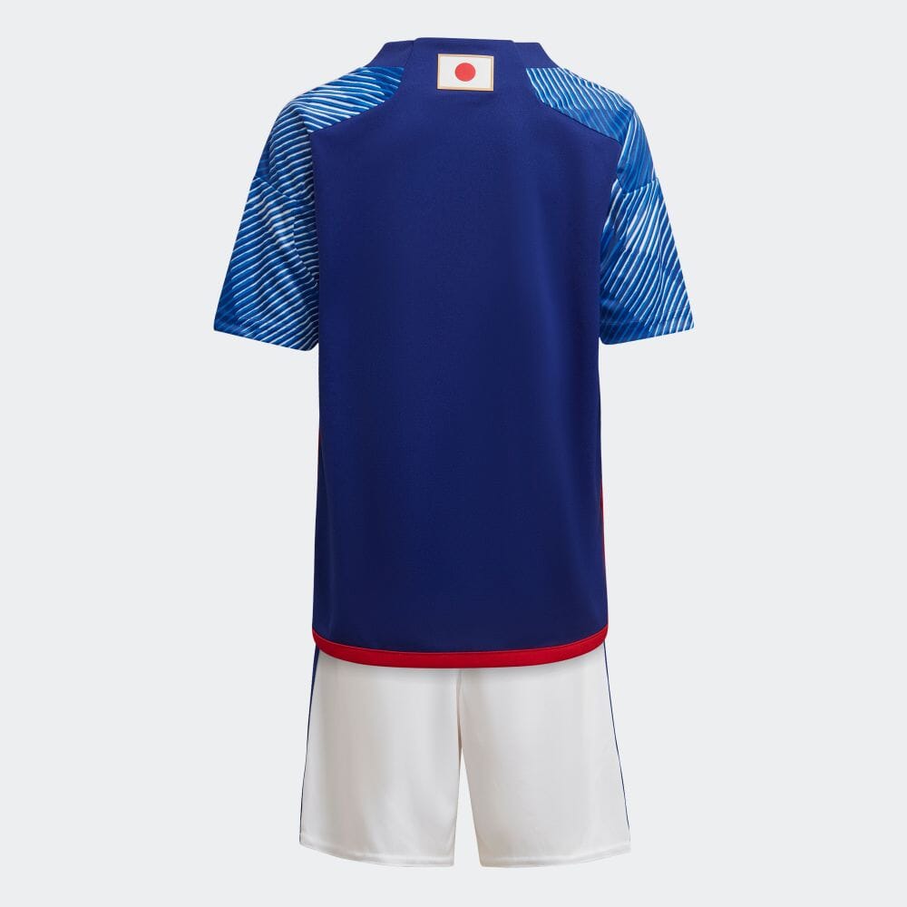 がんばれ鎌田大地選手!adidas(アディダス) キッズ・インファント サッカー日本代表 2022 ホーム ミニキット レプリカ ユニフォーム 上下セット KO427-HC6300(あす楽即納)ネット通販 サッカー 用品 セール