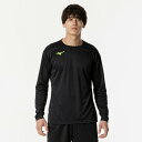 ミズノ MIZUNO Basicプラクティスシャツ 長袖 バレーボール バレーボール プラクティスシャツ/パンツ メンズ V2MAB53294 ラフィートスポー...