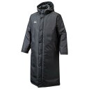 MIZUNO ミズノ ベンチコート ブラック 12je6g6009 ユニセックス