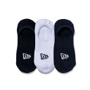 【最大2000円割引クーポン!枚数限定5/6 09:59まで】ニューエラ NEW ERA ソックス ノーショー 3ペア マルチ 14518174 靴下 ラフィートスポーツ(4)