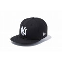 ニューエラ NEW ERA Youth 9FIFTY ニューヨーク・ヤンキース ブラック ホワイト 14524532 ジュニア ラフィートスポーツ