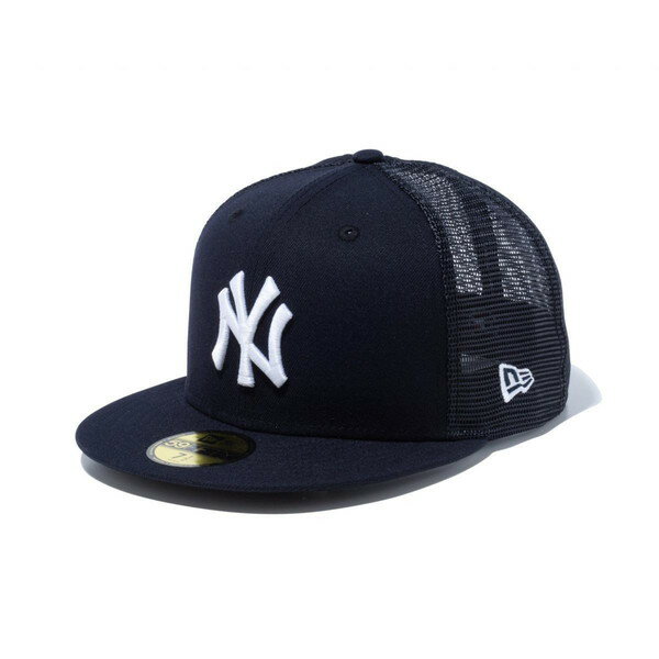 【最大2000円割引クーポン！枚数限定12/6 09:59まで】ニューエラ NEW ERA 59FIFTY トラッカー ニューヨーク・ヤンキース ネイビー ホワイト 14525151 キャップ 帽子 ラフィートスポーツ